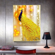 Load image into Gallery viewer, HUACAN Diamond Mosaic Sale Animals Diamond Painting New Square/Round Peacocks Hobby And Handicraft Pictures With Rhinestones