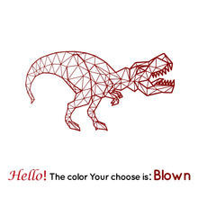 Load image into Gallery viewer, Geometric Tyrannosaurus Wall Stickers Dinosaur Wall Decals For Baby Room Decor Wall Art Bedroom Gift For Kids Room Decor