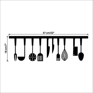 Kitchen Wall Stickers Vinyl Wall Decals for Kitchen English Quote Home Decor Art Decorative Stickers PVC Dining Room For Bar PVC