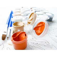 Cargar imagen en el visor de la galería, Cuadro sin marco Diy pintura por números girasoles flores pared arte cuadro por número caligrafía y pintura