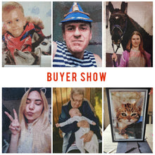 Carica l&#39;immagine nel visualizzatore della Galleria, Foto personalizzata fai da te pittura diamante 5D arte personale immagine di strass kit punto croce trapano completo ricamo mosaico regalo