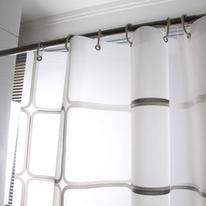 k-water Badezimmer-Duschvorhang 3D-wasserdichter schimmelfester PEVA-Badevorhang Duschvorhang Umweltfreundlicher Toilettentürvorhang