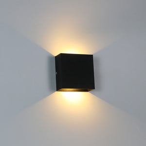 Внутренний настенный светильник 6 Вт/10 Вт светодиодный настенный светильник с регулируемой яркостью для прохода, лестницы, декоративный светильник для спальни, прикроватная лампа, алюминий, AC110V/220V