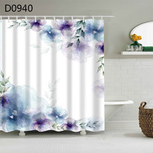Load image into Gallery viewer, YOMDID Polyester Fiber Bath Curtain 3d Printed Shower Curtain with 12 Hooks for Home Bathroom Decor Bath Screen Cortina de ducha