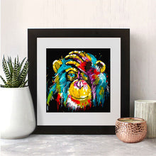 Carica l&#39;immagine nel visualizzatore della Galleria, HUACAN 5D Fai Da Te Diamante Ricamo Punto Croce Scimmia Pittura Diamante Pieno Quadrato/Rotondo Animale Mosaico Decorazione Della Casa Regalo