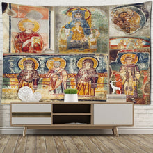 Carica l&#39;immagine nel visualizzatore della Galleria, Imperium Romanum Immagine Arazzo Re Giustiniano dinastia Retro Panno da parete Arazzi Boho Home Decor Wall Art Murale Macrame