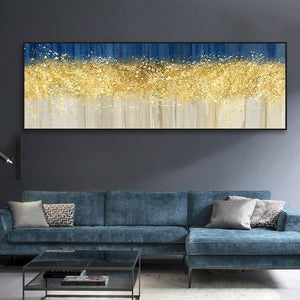 ZYGALLOP Large Abstract Oil Painting Art Print Posters Canvas Wall Art Living Room Decoration Pictures Modern Abstract Paintings