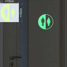 Load image into Gallery viewer, Bathroom Wall Stickers Toilet Home Decoration Removable Wall Decals for Toilet Sticker Decorative Paste Home Decor Glow in Dark