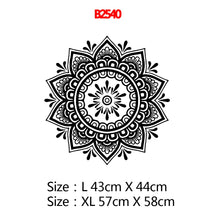 Load image into Gallery viewer, Indian Yoga Mandala Wall Sticker Pvc Wall Art Stickers Modern Fashion Wallsticker For Bedroom Decoration Wall Art Sticker Murals