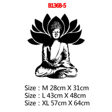 Carica l&#39;immagine nel visualizzatore della Galleria, Nuovi adesivi murali in vinile di arte del Buddha carta da parati per soggiorno adesivi murali religiosi decorativi per la casa adesivo murale decorazione della parete