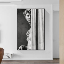 David Sculpture Toile Art Affiches Et Gravures Nordique Statue de David Mur Art Photos Moderne Toile Peintures Sur Le Mur Décor