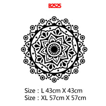 Load image into Gallery viewer, Indian Yoga Mandala Wall Sticker Pvc Wall Art Stickers Modern Fashion Wallsticker For Bedroom Decoration Wall Art Sticker Murals