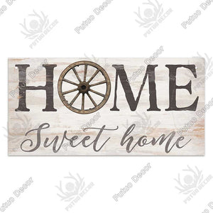 Letreros de madera para el hogar de Putuo, placa de pared de madera familiar, arte de madera, decoración del hogar para la amistad, colgante de madera, decoración de la pared del hogar
