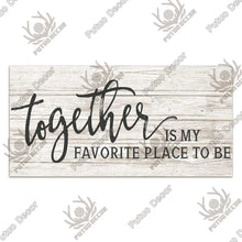 Carica l&#39;immagine nel visualizzatore della Galleria, Putuo Decor Speranza Targhe in legno Amicizia Targa da parete in legno Targa shabby chic per ciondolo in legno Decorazione della casa Regali di famiglia