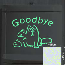 Load image into Gallery viewer, Bathroom Wall Stickers Toilet Home Decoration Removable Wall Decals for Toilet Sticker Decorative Paste Home Decor Glow in Dark