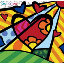 Cargar imagen en el visor de la galería, Cuadro GATYZTORY con animales bonitos, pintura de números DIY, cuadro de arte de pared moderno, pintura para niños con números, regalo único para decoración del hogar