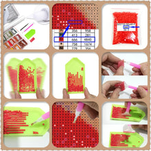 Charger l&#39;image dans la galerie, Nouveauté chaude 5D bricolage diamant peinture amour Couple dessin animé animaux Diamant mosaïque broderie couture point de croix décor à la maison