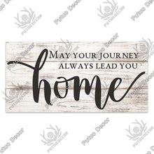 Load image into Gallery viewer, Putuo Decor Home Wooden Signs Family Wood Wall Plaque Wood Art Home Decor for Friendship Wooden Pendant Home Wall Decoration