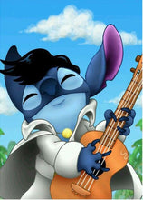 Carica l&#39;immagine nel visualizzatore della Galleria, Disney 5D fai da te diamante ricamo cartone animato Lilo e Stitch immagine mosaico decorazioni per la casa trapano rotondo pittura diamante kit punto croce