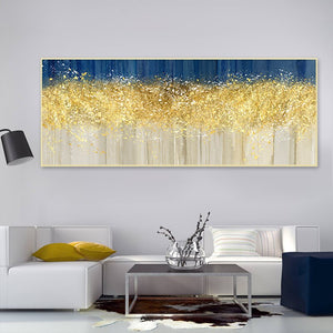 ZYGALLOP Large Abstract Oil Painting Art Print Posters Canvas Wall Art Living Room Decoration Pictures Modern Abstract Paintings