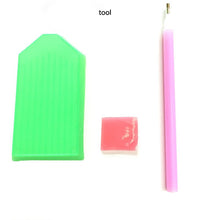 Carica l&#39;immagine nel visualizzatore della Galleria, Pieno di diamanti trapano rotondo paesaggio mosaico diamante ricamo albero pittura diamante steden punto croce diamante arte strass