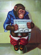 Carica l&#39;immagine nel visualizzatore della Galleria, HUACAN 5D Fai Da Te Cane Pittura Diamante Animale Ricamo Mosaico Wc Punto Croce Cartoon Home Decor Wall Stickers Nuovo Arrivo