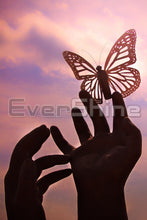 Cargar imagen en el visor de la galería, Evershine diamante bordado mariposa punto de cruz cuadrado completo diamante redondo pintura mano diamantes de imitación imágenes artesanías