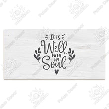 Carica l&#39;immagine nel visualizzatore della Galleria, Putuo Decor Speranza Targhe in legno Amicizia Targa da parete in legno Targa shabby chic per ciondolo in legno Decorazione della casa Regali di famiglia