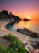 Cargar imagen en el visor de la galería, DIY 5D diamante pintura paisaje puesta de sol punto de cruz Kit completo cuadrado bordado paisaje mosaico arte imagen de decoración de diamantes de imitación