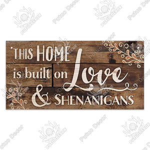 Putuo Decor Home Wooden Signs Family Wood Wall Plaque Wood Art Home Decor for Friendship Wooden Pendant Home Wall Decoration