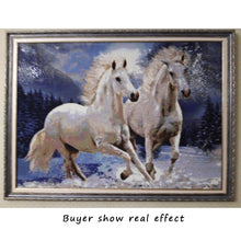 Cargar imagen en el visor de la galería, Evershine 5D diamante pintura caballo punto de cruz animales mosaico bordado conjunto completo invierno diamantes de imitación imágenes decoración hogar