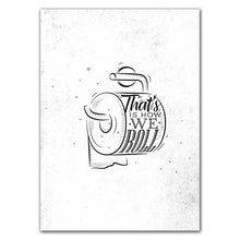 Загрузите изображение в программу просмотра галереи, Кисть для мытья зубов, туалет, цитата, картина, декор для ванной комнаты, холст, живопись, художественный постер, черный, белый цвет, принты для туалета HD2892