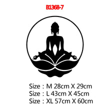 Carica l&#39;immagine nel visualizzatore della Galleria, Nuovi adesivi murali in vinile di arte del Buddha carta da parati per soggiorno adesivi murali religiosi decorativi per la casa adesivo murale decorazione della parete
