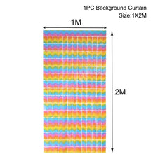 Carica l&#39;immagine nel visualizzatore della Galleria, Tenda per sfondo per feste, fondale con paillettes, decorazioni per matrimoni, baby shower, parete con paillettes, tenda per fondale glitterato, tenda in lamina di compleanno