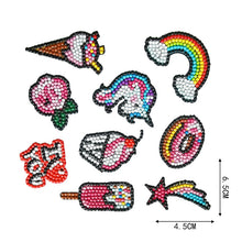 Carica l&#39;immagine nel visualizzatore della Galleria, Adesivi per pittura con diamanti Bambini 5D Fai da te Arte artigianale Pittura con animali e mondo marino con diamanti Dipingi con i numeri per bambini