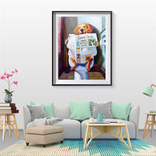 Carica l&#39;immagine nel visualizzatore della Galleria, HUACAN 5D Fai Da Te Cane Pittura Diamante Animale Ricamo Mosaico Wc Punto Croce Cartoon Home Decor Wall Stickers Nuovo Arrivo