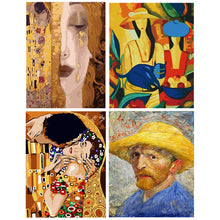 Cargar imagen en el visor de la galería, Cuadro de paisaje sin marco, pintura DIY por números, arte de pared moderno, lienzo, pintura acrílica para decoración del hogar, artes de 40x50cm