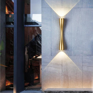 Современный водонепроницаемый минималистичный светодиодный настенный светильник для отеля, открытый проход, коридор, лестница, гостиная, спальня, прикроватный внутренний настенный светильник