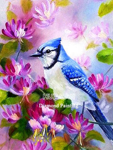 HUACAN 5D Diamond Painting Bird Mosaic Home Decoration Embroidery Animal Handmade Gift New Arrival Diamond Art