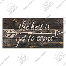 Carica l&#39;immagine nel visualizzatore della Galleria, Putuo Decor Speranza Targhe in legno Amicizia Targa da parete in legno Targa shabby chic per ciondolo in legno Decorazione della casa Regali di famiglia