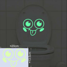 Load image into Gallery viewer, Bathroom Wall Stickers Toilet Home Decoration Removable Wall Decals for Toilet Sticker Decorative Paste Home Decor Glow in Dark