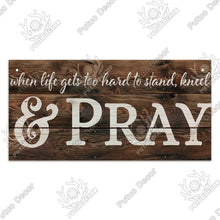 Carica l&#39;immagine nel visualizzatore della Galleria, Putuo Decor Speranza Targhe in legno Amicizia Targa da parete in legno Targa shabby chic per ciondolo in legno Decorazione della casa Regali di famiglia