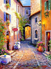 Carica l&#39;immagine nel visualizzatore della Galleria, Huacan 5D Paesaggio Pittura Diamante Strada Pieno Quadrato Rotondo Trapano Ricamo Mosaico Decorazioni per la casa