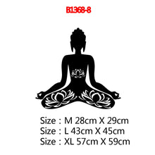 Carica l&#39;immagine nel visualizzatore della Galleria, Nuovi adesivi murali in vinile di arte del Buddha carta da parati per soggiorno adesivi murali religiosi decorativi per la casa adesivo murale decorazione della parete