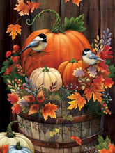 Cargar imagen en el visor de la galería, EverShine 5D diamante pintura cuadrado completo Halloween diamante bordado calabaza diamantes de imitación arte Cruz puntada Kits Hobby regalo