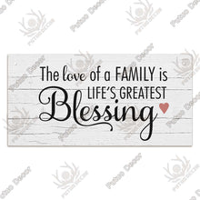 Carica l&#39;immagine nel visualizzatore della Galleria, Putuo Decor Speranza Targhe in legno Amicizia Targa da parete in legno Targa shabby chic per ciondolo in legno Decorazione della casa Regali di famiglia