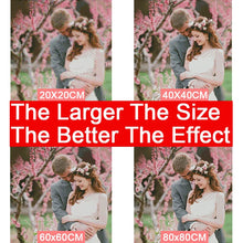 Cargar imagen en el visor de la galería, DIY diamante pintura caballo y flor cuadrado completo diamante bordado mosaico punto de cruz Animal diamantes de imitación decoración del hogar