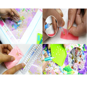 Fashion 5D Home Decor Multi-style Diamond Painting Cross Ctitch Kit 20 Pattern Wall Sticker Mosaic Diamond Embroidery Painting
