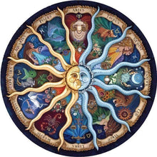 Cargar imagen en el visor de la galería, Pintura de diamante 5D DIY de diamante cuadrado completo &quot;patrón de mandala de 12 tipos od&quot; punto de cruz pintura de mosaico de diamantes de imitación decoración del hogar KBL