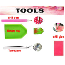 Cargar imagen en el visor de la galería, 5D DIY pintura de diamante completo cuadrado redondo taladro religioso Madonna y bebé bordado punto de cruz 5D icono regalo decoración del hogar mosaico